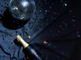 disco-ball-with-champagne-bottle-floor